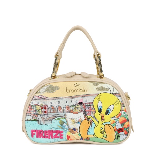 Braccialini Geantă damă Cartoline Lt - Pepina.ro Braccialini Geantă damă Cartoline Lt