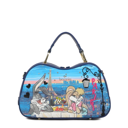 Braccialini Geantă damă Cartoline Lt - Pepina.ro Braccialini Geantă damă Cartoline Lt