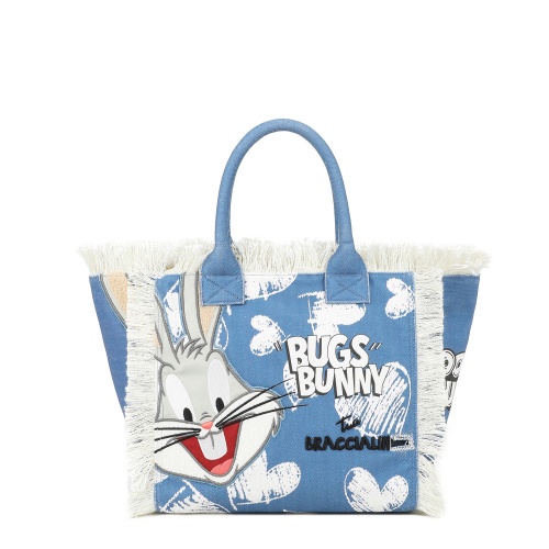 Braccialini Geantă damă albastră Summer Special Lt