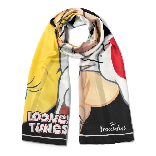Braccialini Fular damă Looney Tunes
