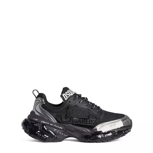 Dsquared2 Adidași negri bărbați Faster