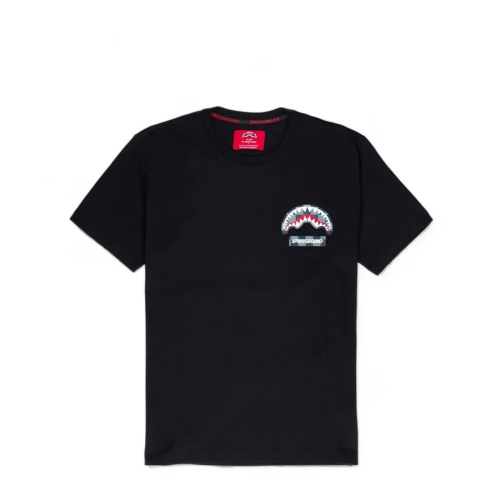 SPRAYGROUND Tricou bumbac bărbați neagră Checkered Shark Blk - Pepina.ro SPRAYGROUND Tricou bumbac bărbați neagră Checkered Shark Blk