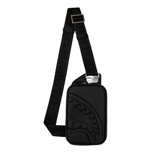 SPRAYGROUND Geantă bărbați PRINTED ZIPPER HARD- SHELL SLING