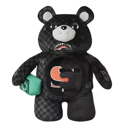 SPRAYGROUND Rucsac UNFINISHED SHARK TEDDY BEAR