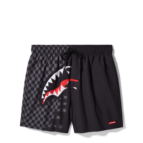 SPRAYGROUND Pantaloni baie tip șort bărbați UNFINISHED SHARK