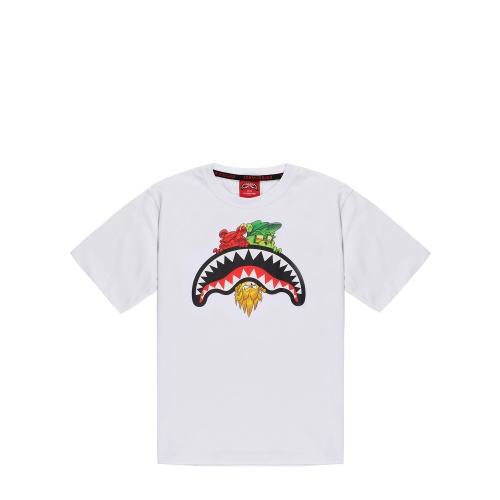SPRAYGROUND Tricou albă copii