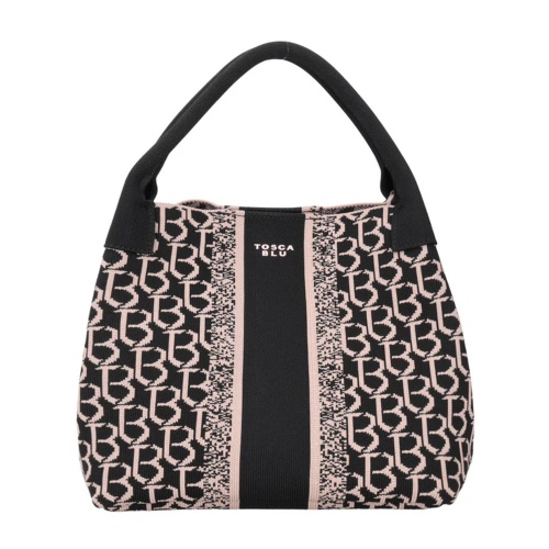 TOSCA BLU Geantă damă neagră Saint Tropez M