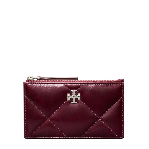 TORY BURCH Portofel damă roșu Kira Diamond