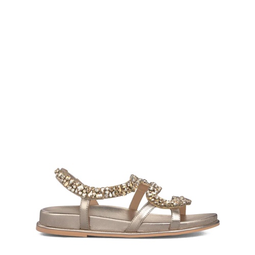 ALMA EN PENA Sandale damă aurii