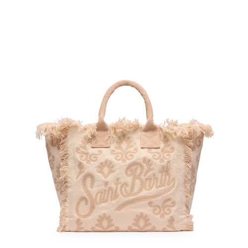 SAINT BARTH Geantă damă Vanity cu broderie - Pepina.ro SAINT BARTH Geantă damă Vanity cu broderie