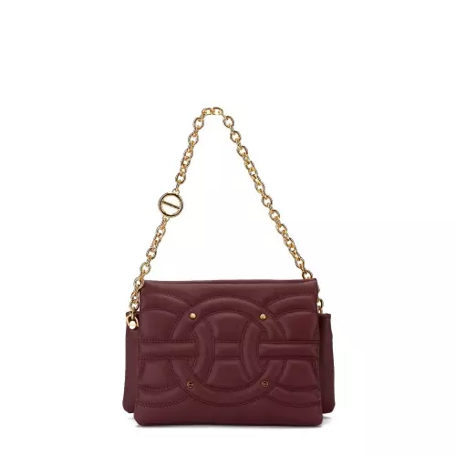 BORBONESE Geantă vișinie damă RONDÒ