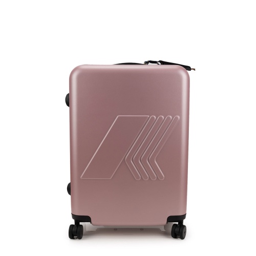 K-WAY Valiză roz medie Eudoxieur - Pepina.ro K-WAY Valiză roz medie Eudoxieur
