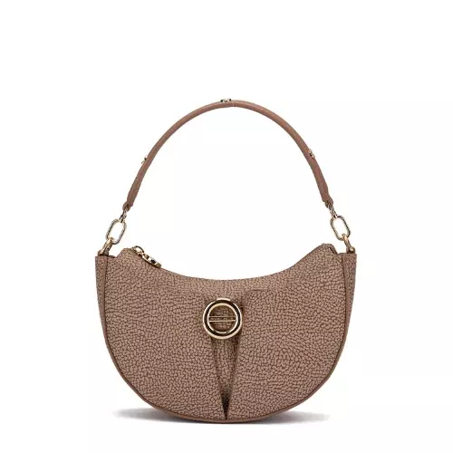 BORBONESE Geantă damă bej TULIP