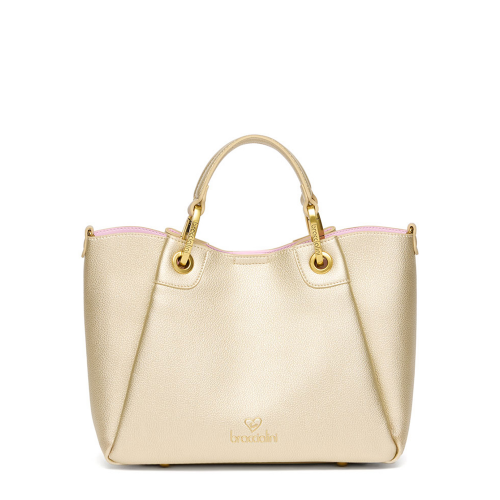 Braccialini Geantă damă aurie Amy