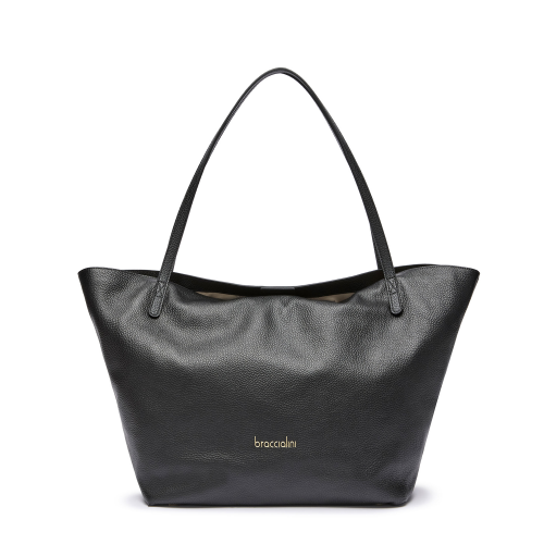 Braccialini Geantă damă neagră Ariel