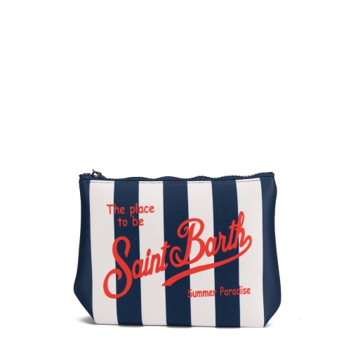 SAINT BARTH Geantă Aline în dungi