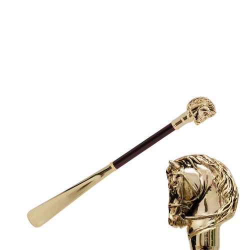 PASOTTI Încălțător de lux cu cap de cal