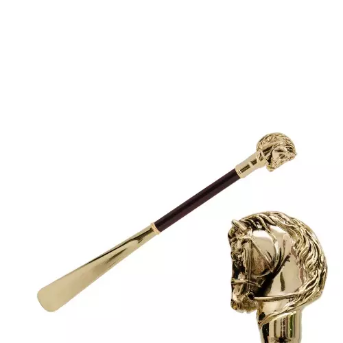 PASOTTI Încălțător de lux cu cap de cal