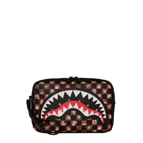 SPRAYGROUND Portfard / Penar PEEKING CHARACTERS REMIX - Pepina.ro SPRAYGROUND Portfard / Penar PEEKING CHARACTERS REMIX