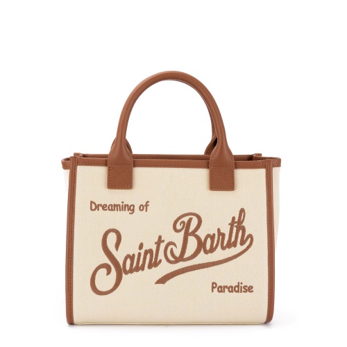 SAINT BARTH Geantă damă bej Vanity