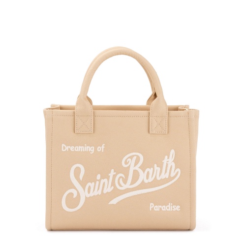 SAINT BARTH Geantă damă bej Vanity