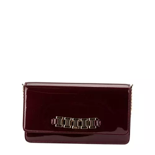 HÖGL Geantă vișinie lacuită damă