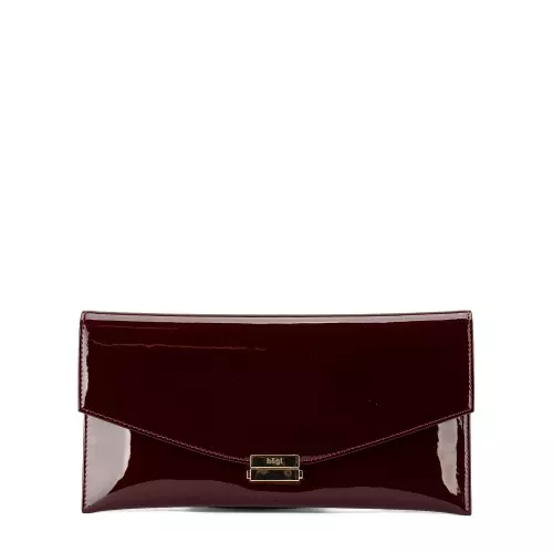 HÖGL Geantă vișinie lacuită damă