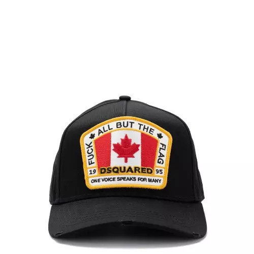 DSQUARED2 Șapcă baseball neagră - Pepina.ro DSQUARED2 Șapcă baseball neagră