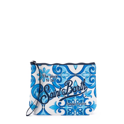 SAINT BARTH Poșetă Aline Gnawed Blue