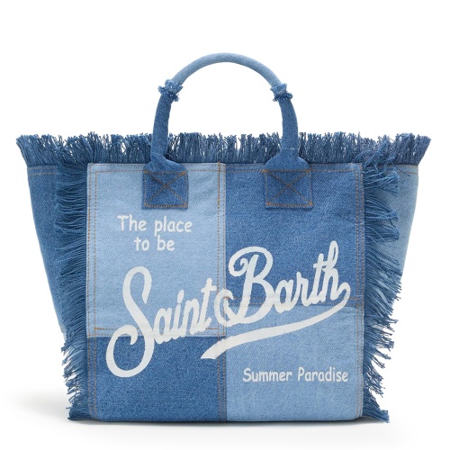 SAINT BARTH Geantă Vanity denim