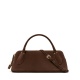 TORY BURCH Geantă damă maro LOCK SUEDE - vezi 1