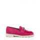 Luca Grossi Mocasini de damă din piele întoarsă, culoare fuchsia - vezi 1