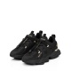 PLEIN SPORT Adidași bărbați negri BEAST X-01 NAPPA - vezi 2