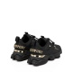 PLEIN SPORT Adidași bărbați negri BEAST X-01 NAPPA - vezi 3