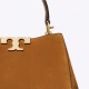 TORY BURCH Geantă damă maro Eleanor Satchel Mini - vezi 3 - Pepina.ro TORY BURCH Geantă damă maro Eleanor Satchel Mini - vezi 3