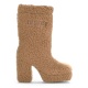 INUIKII Cizme damă din blană Curly High Heel - vezi 1