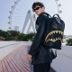 SPRAYGROUND Rucsac SHARK CENTRAL GOLD - vezi 4