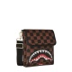 SPRAYGROUND Geantă de umăr bărbați PEEKING CHARACTER CHECK - vezi 2