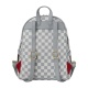 SPRAYGROUND Rucsac CREAM AND BROWN TEAR CHECK - vezi 3