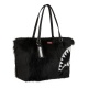 SPRAYGROUND Geantă FUR CRAY BLACK - vezi 2