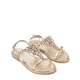 TOSCA BLU Sandale damă aurii cu cristale - vezi 2