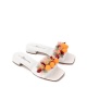RENZONI Papuci damă albi - vezi 2