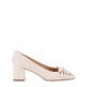 Luca Grossi Pantofi damă bej cu toc - vezi 1