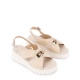 Luca Grossi Sandale damă bej cu platformă - vezi 2 - Pepina.ro Luca Grossi Sandale damă bej cu platformă - vezi 2