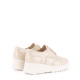 Luca Grossi Pantofi damă bej cu platformă - vezi 3