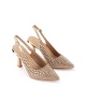ALMA EN PENA Pantofi damă aurii - vezi 2