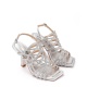 ALMA EN PENA Sandale damă argintii - vezi 2