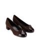 TORY BURCH Pantoficu toc damă maro - vezi 2