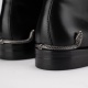 Roberto Cavalli Ghete bărbați negre din piele - vezi 3