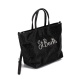 SAINT BARTH Geantă neagră damă Strass mini bag - vezi 2